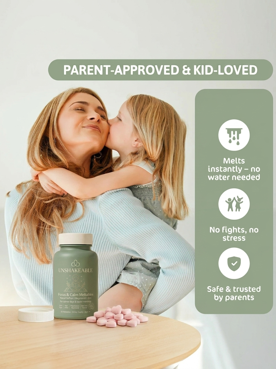 Unshakeable Kids — Focus & Calm Meltables™"